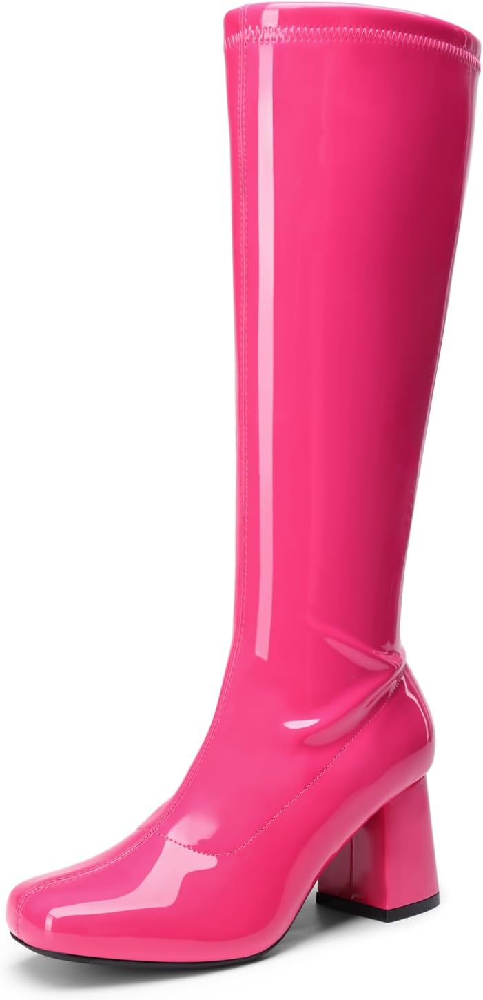 Women's Chunky Gogo Knee High Boots — view 4 of 6