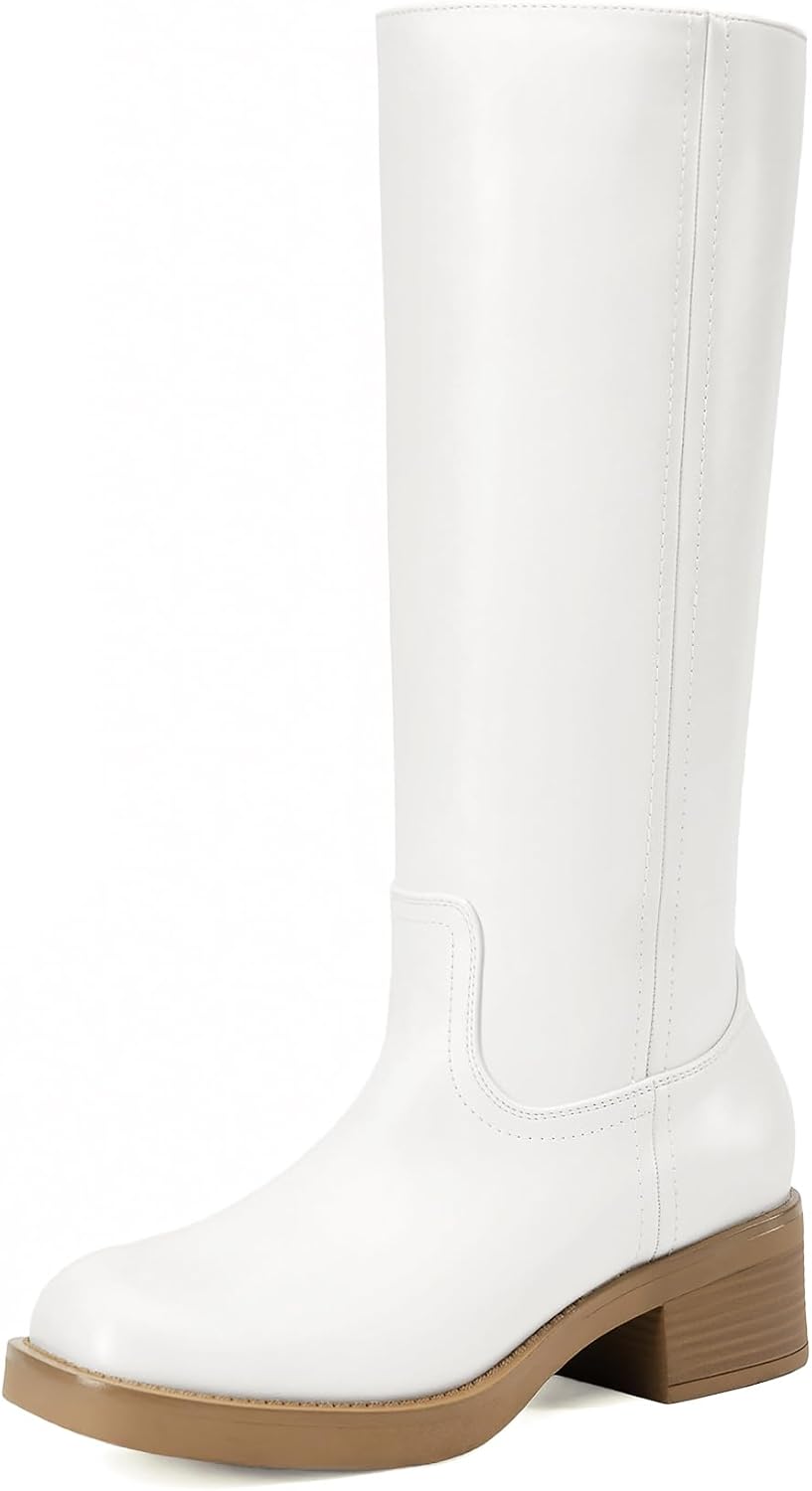 Women's Platform Knee High Riding Boots — view 8 of 8