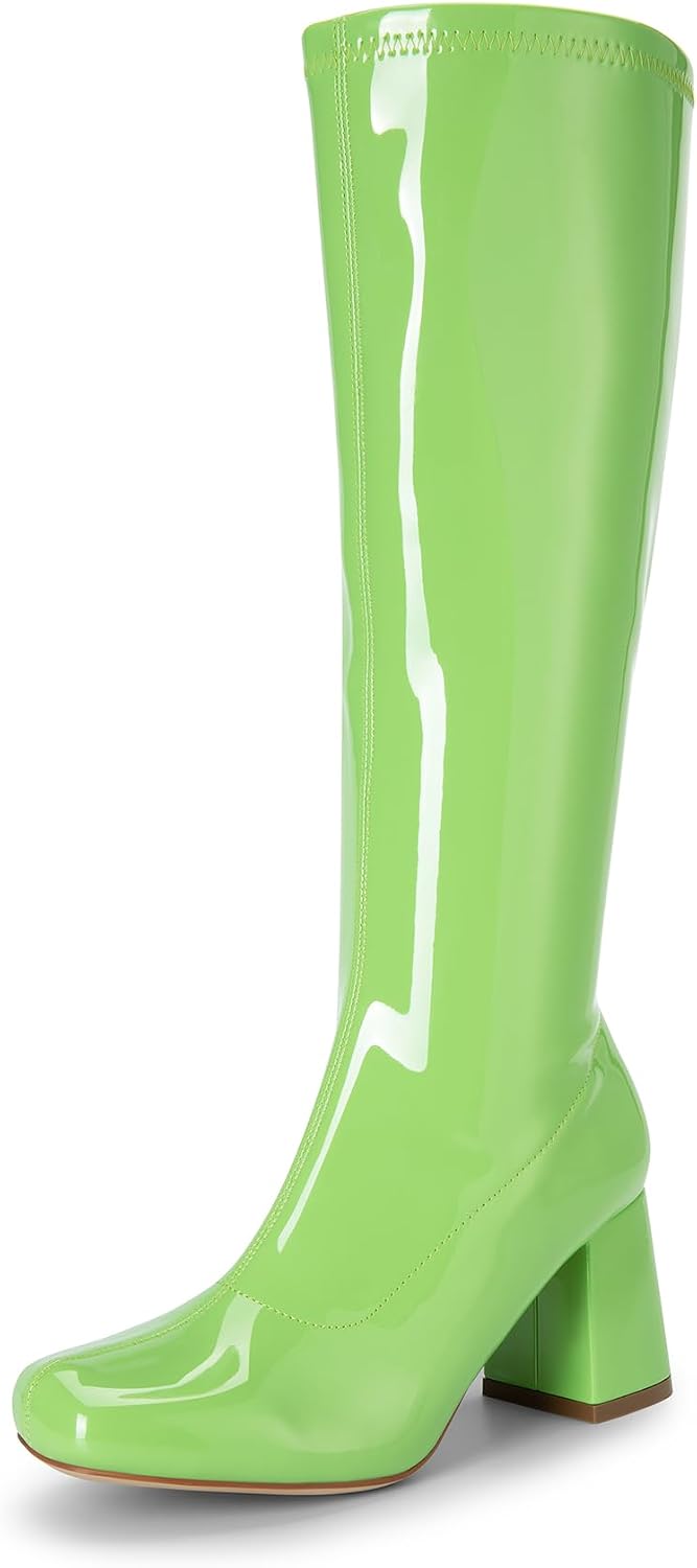 Women's Chunky Gogo Knee High Boots — view 3 of 6