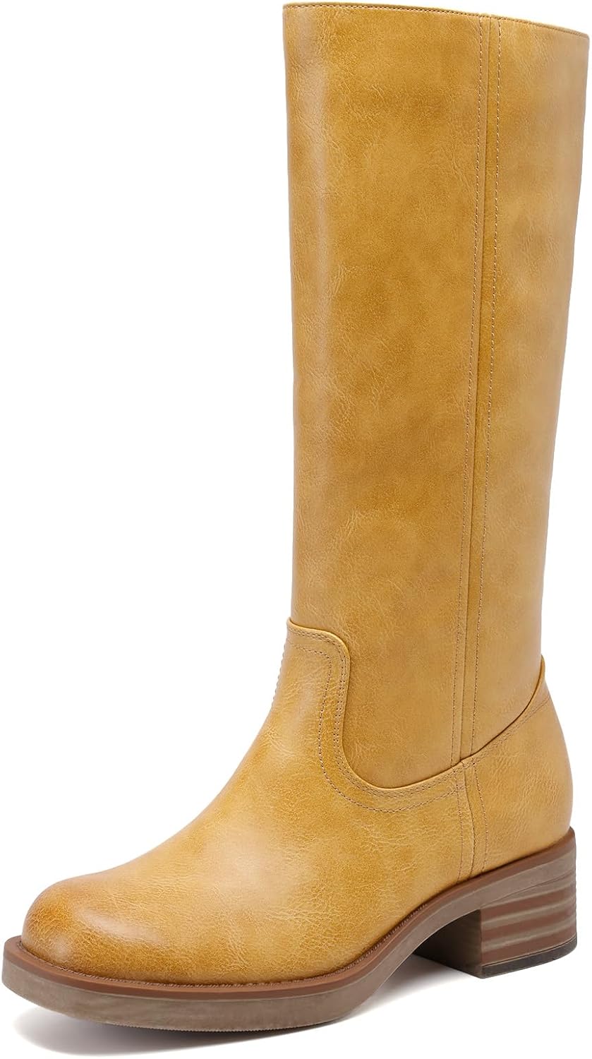 Women's Platform Knee High Riding Boots — view 1 of 8