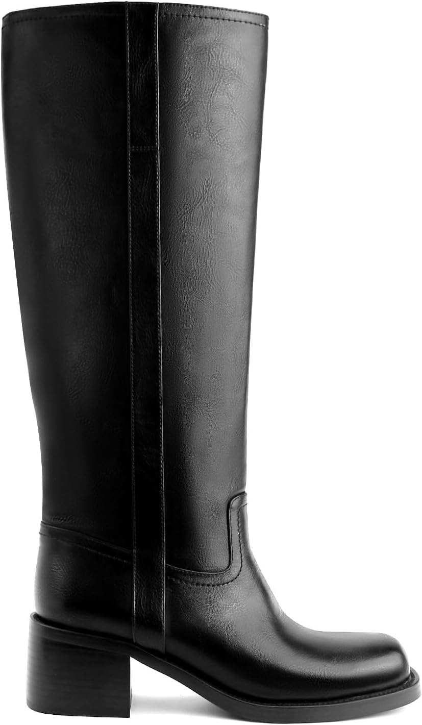 Women's Wide Calf Knee High Riding Boots — view 7 of 15