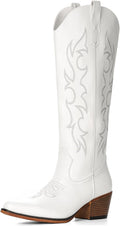 Women's Embroidered Knee High Cowgirl Boots — view 5 of 7