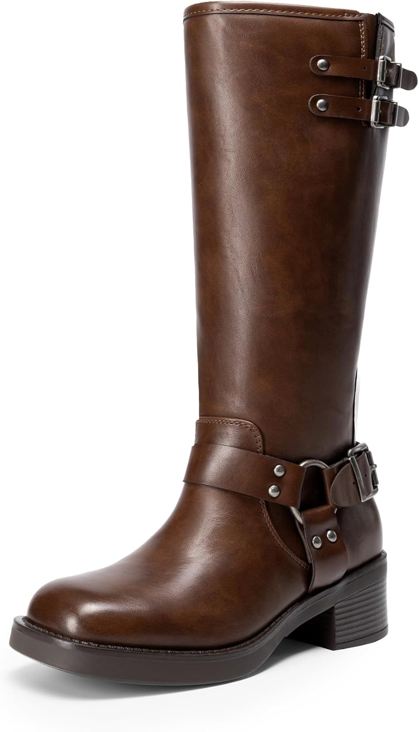 Women's Moto Knee High Boots — view 5 of 6