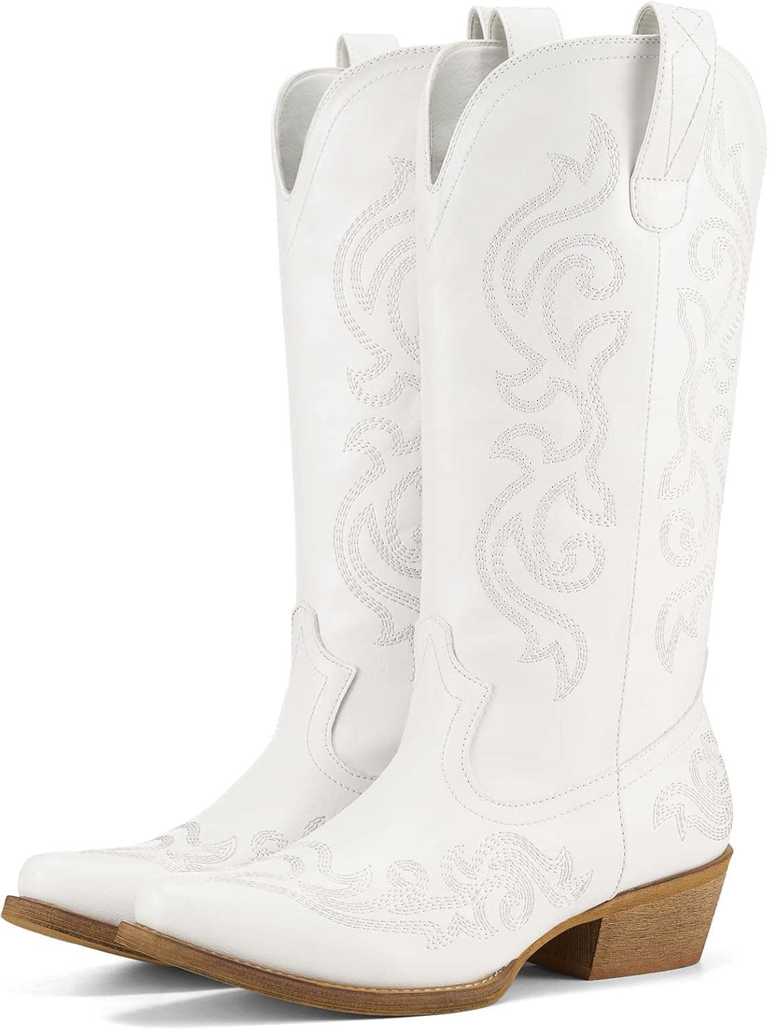 Women's Floral Embroidered Cowgirl Boots — view 1 of 5
