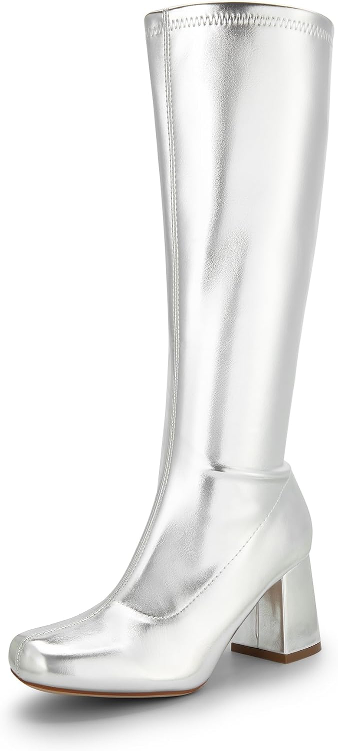 Women's Chunky Gogo Knee High Boots — view 6 of 6