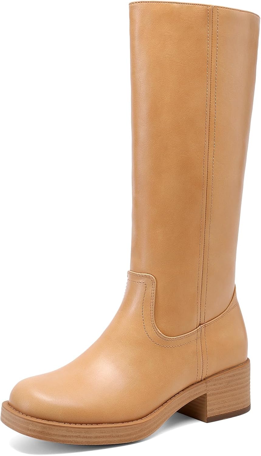 Women's Platform Knee High Riding Boots — view 4 of 8