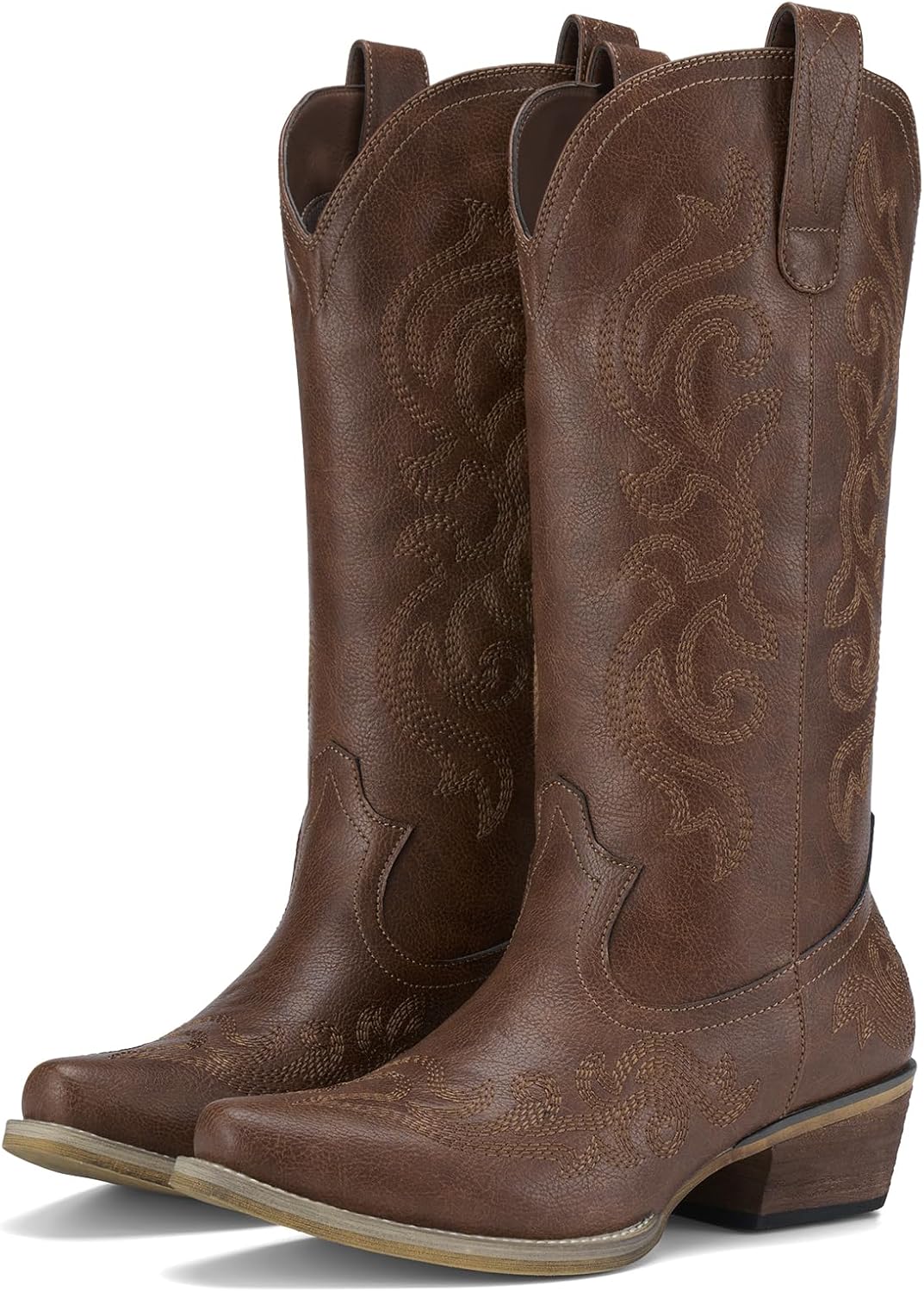 Women's Floral Embroidered Cowgirl Boots — view 3 of 5