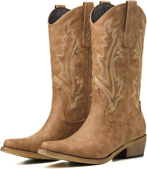 Women's Embroidered Cowgirl Boots — view 1 of 15