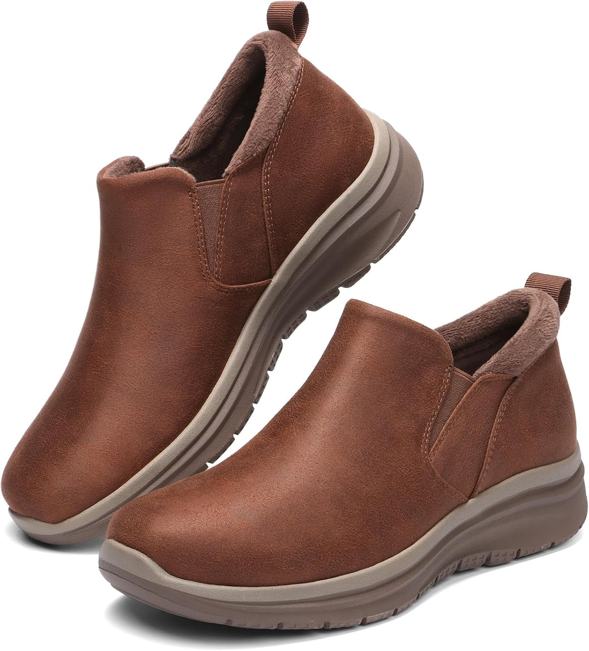 Women's Fleece Lined Slip On Ankle Boots — view 1 of 4
