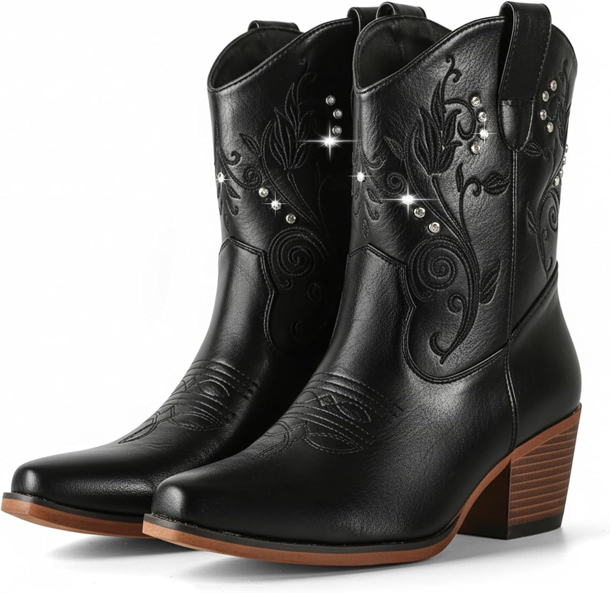 Women's Rhinestone Cowgirl Ankle Boots — view 2 of 7