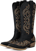 Women's Floral Embroidered Cowgirl Boots — view 5 of 5