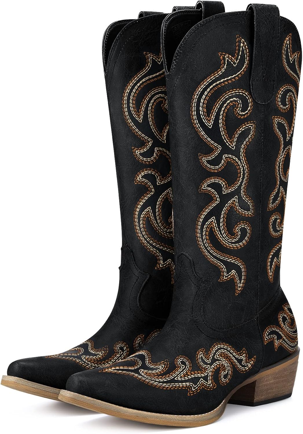 Women's Floral Embroidered Cowgirl Boots — view 5 of 5