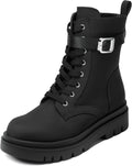 Women's Combat Platform Ankle Booties — view 1 of 2