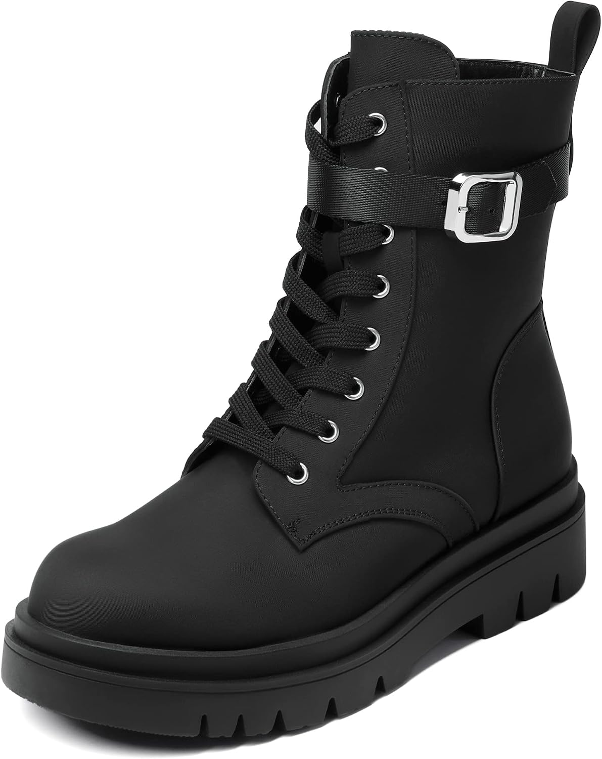 Women's Combat Platform Ankle Booties — view 1 of 2