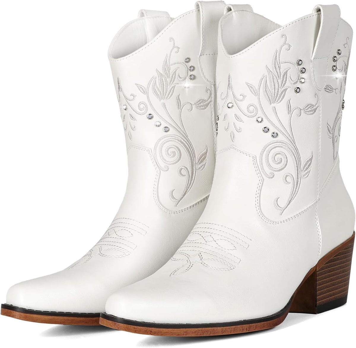 Women's Rhinestone Cowgirl Ankle Boots — view 3 of 7