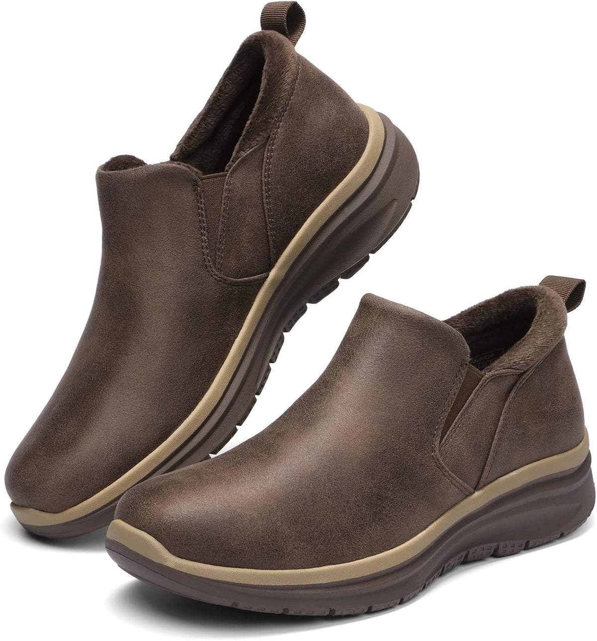 Women's Fleece Lined Slip On Ankle Boots — view 4 of 4