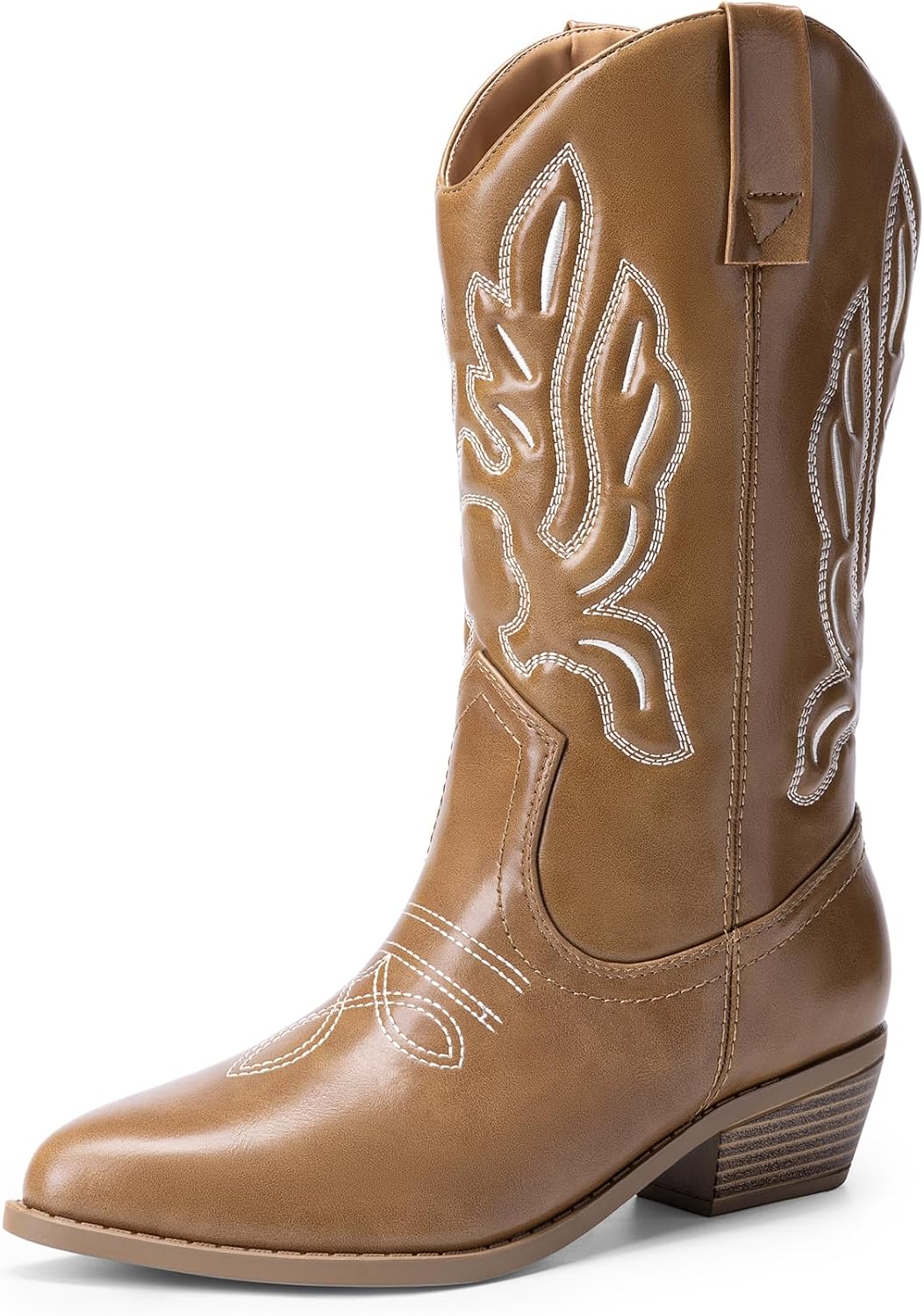 Women's Stitched Embroidery Cowgirl Boots — view 2 of 8