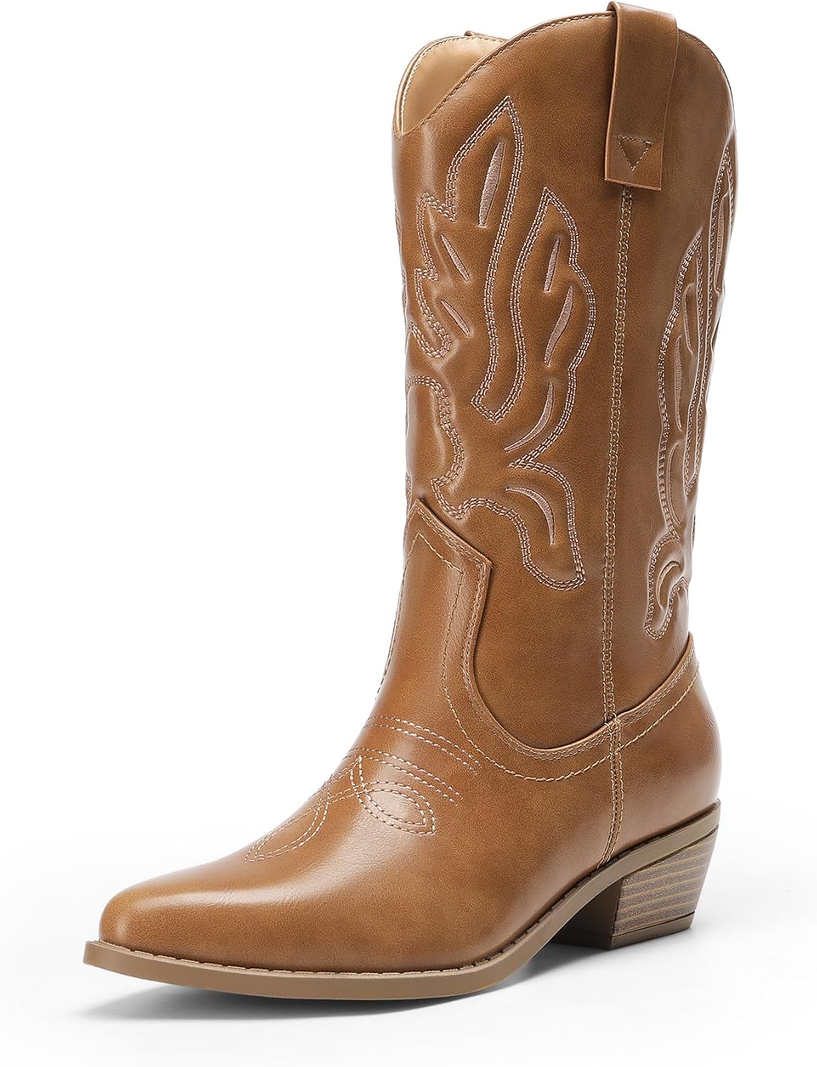 Women's Stitched Embroidery Cowgirl Boots — view 4 of 8