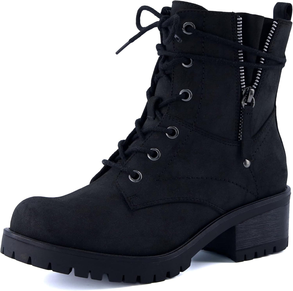 Women's Heeled Combat Boots — view 1 of 2