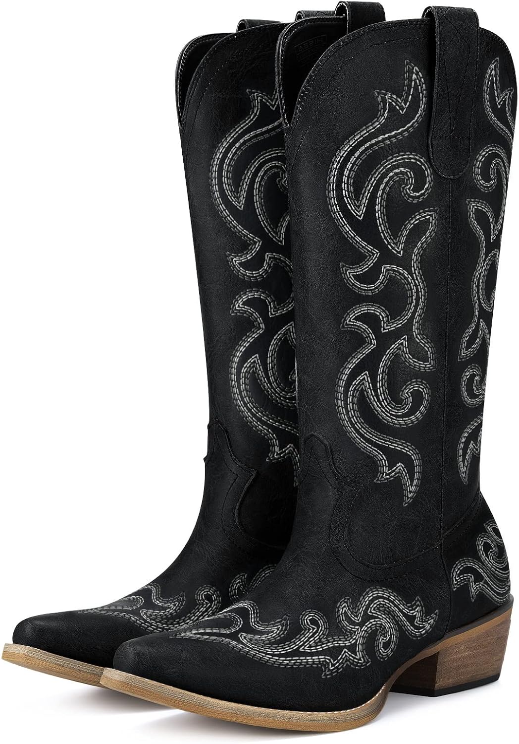 Women's Floral Embroidered Cowgirl Boots — view 2 of 5