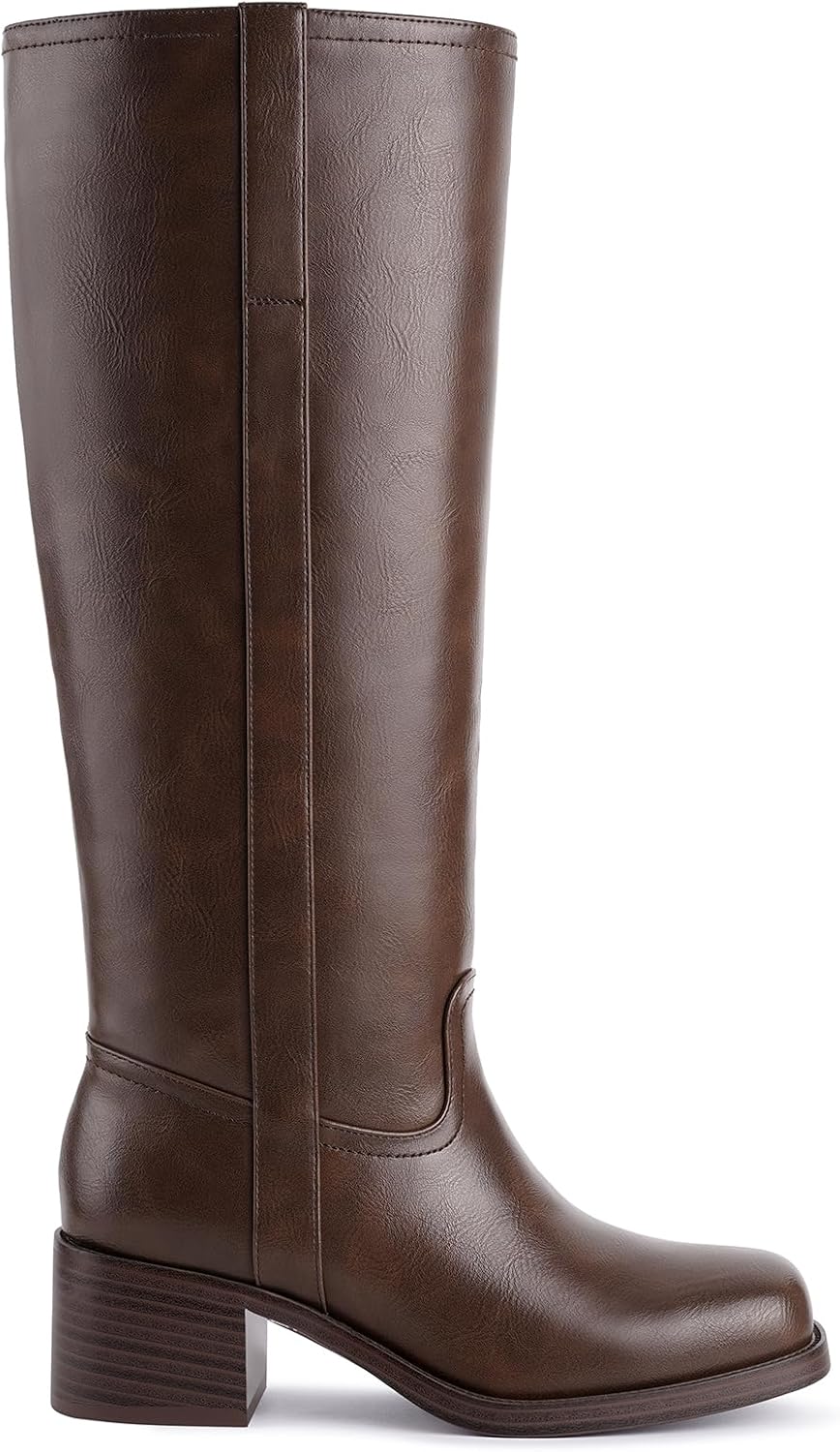 Women's Wide Calf Knee High Riding Boots — view 9 of 15
