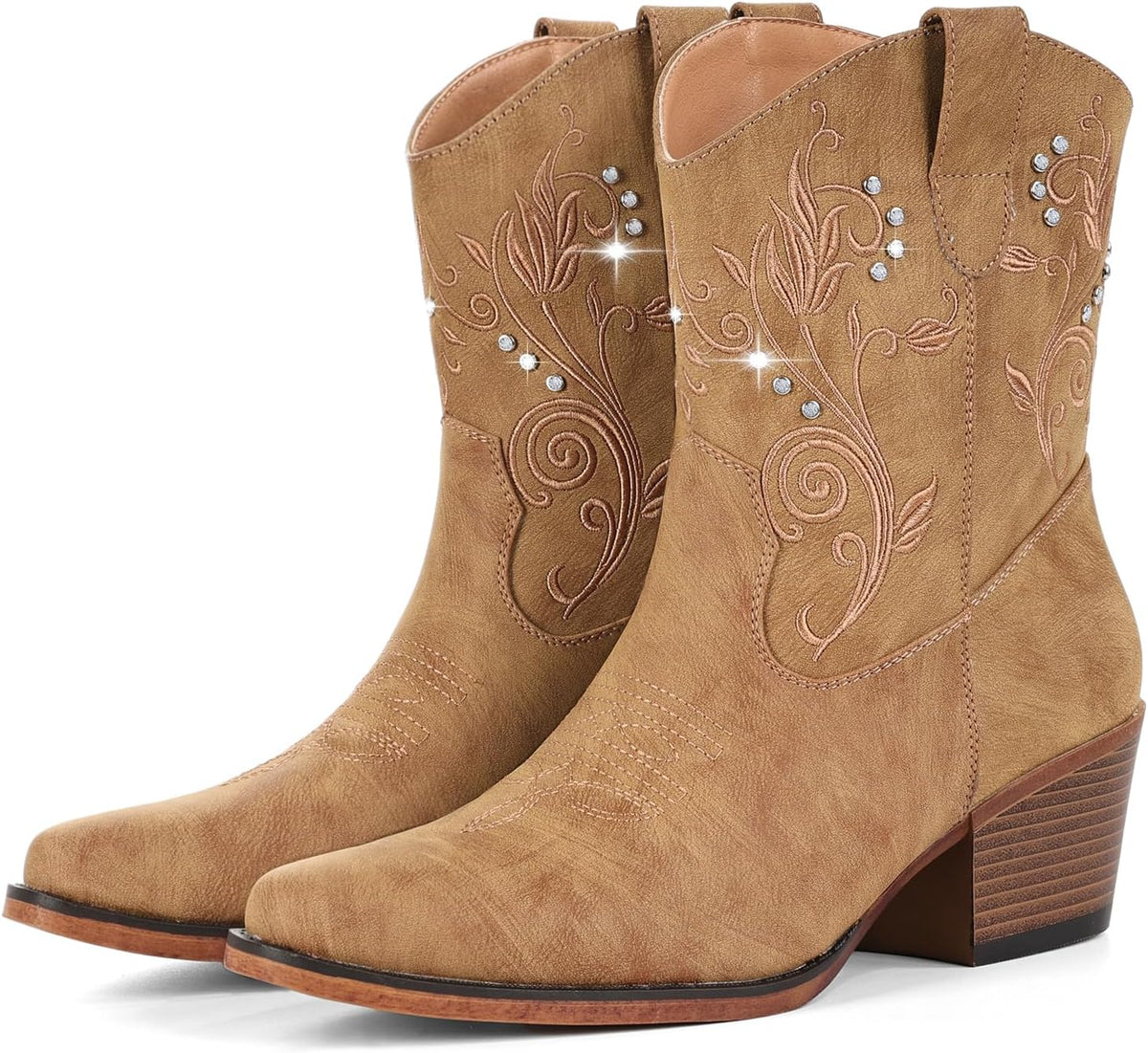 Women's Rhinestone Cowgirl Ankle Boots — view 4 of 7
