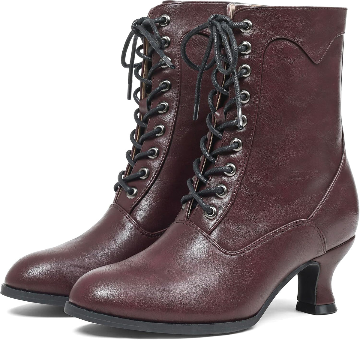 Women's Victorian Lace Up Boots — view 3 of 5