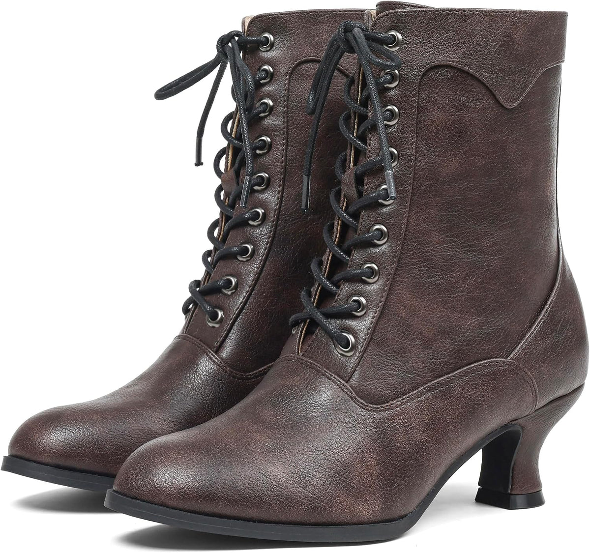 Women's Victorian Lace Up Boots — view 4 of 5
